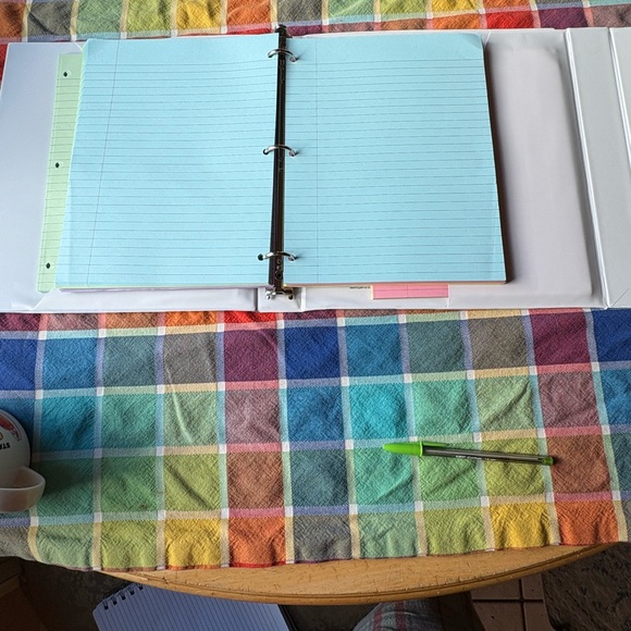 🩵💛❤️ DISNEY100 MICKEY & FRIENDS CLASSIC STATIONERY 3-RING BINDER ❤️💛🩵 NWT - Picture 6 of 16